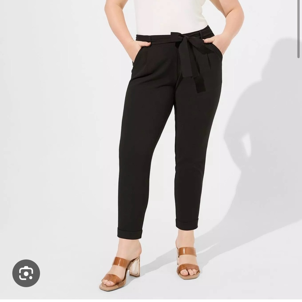 Torrid Pull-On High-Rise Crepe Pant